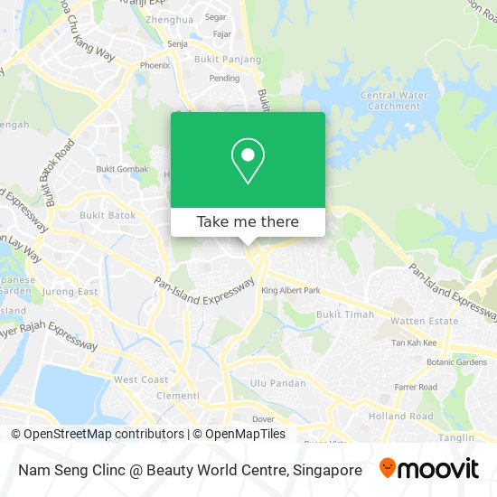 Nam Seng Clinc @ Beauty World Centre地图
