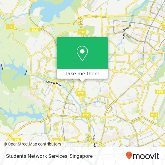 Students Network Services map