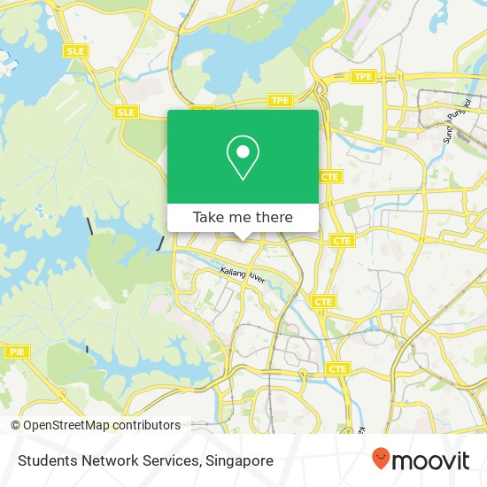 Students Network Services map