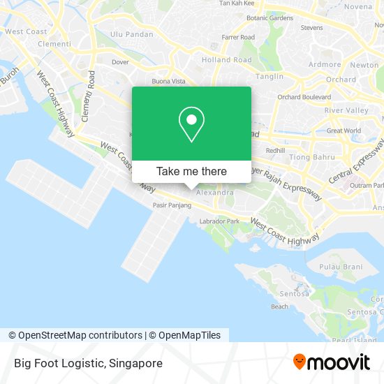 Big Foot Logistic地图