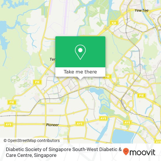 Diabetic Society of Singapore South-West Diabetic & Care Centre地图