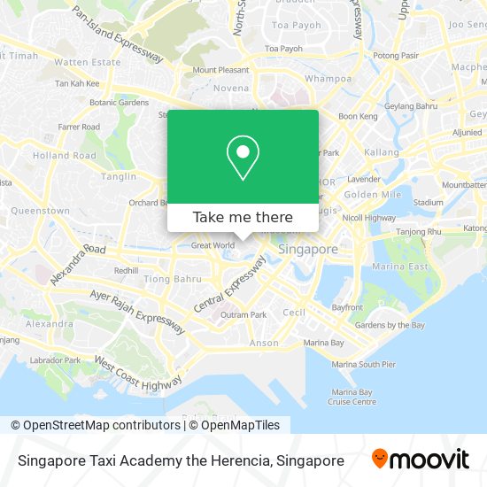 Singapore Taxi Academy the Herencia地图