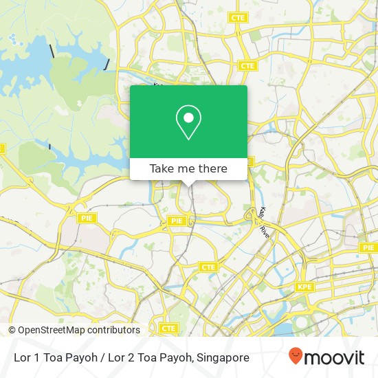 Lor 1 Toa Payoh / Lor 2 Toa Payoh map