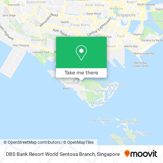 DBS Bank Resort World Sentosa Branch地图