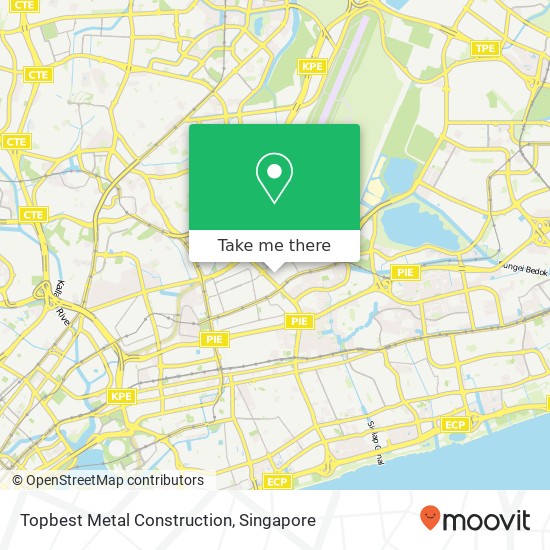 Topbest Metal Construction map
