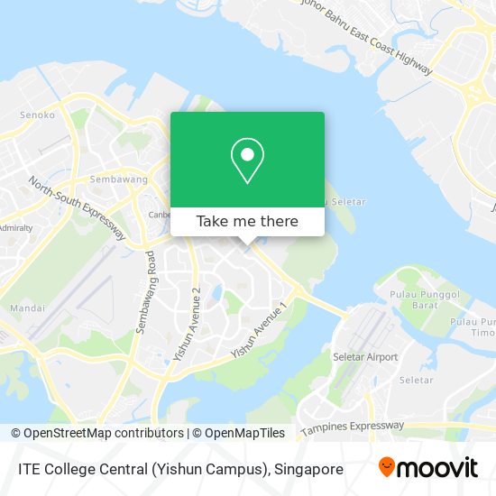 ITE College Central (Yishun Campus) map