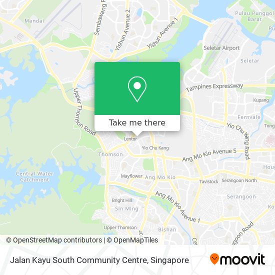 Jalan Kayu South Community Centre map