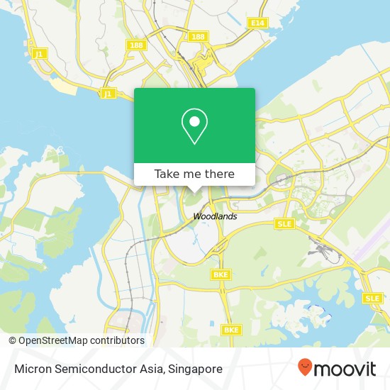 Micron Semiconductor Asia map