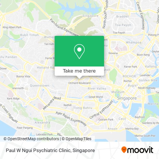 Paul W Ngui Psychiatric Clinic map