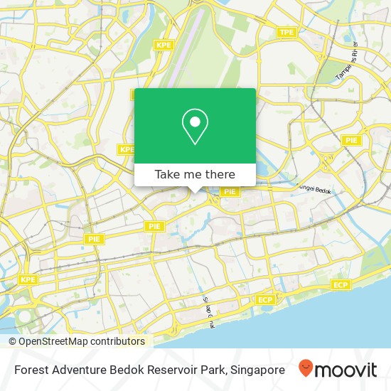 Forest Adventure Bedok Reservoir Park地图