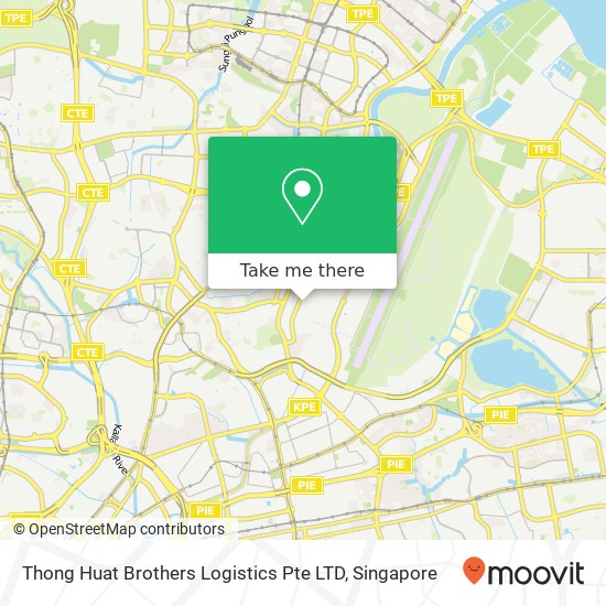 Thong Huat Brothers Logistics Pte LTD map