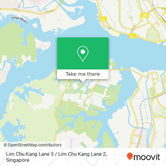 Lim Chu Kang Lane 3 / Lim Chu Kang Lane 2地图