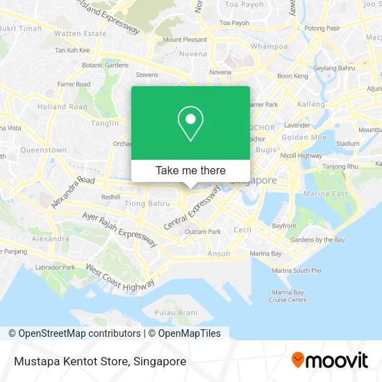Mustapa Kentot Store地图