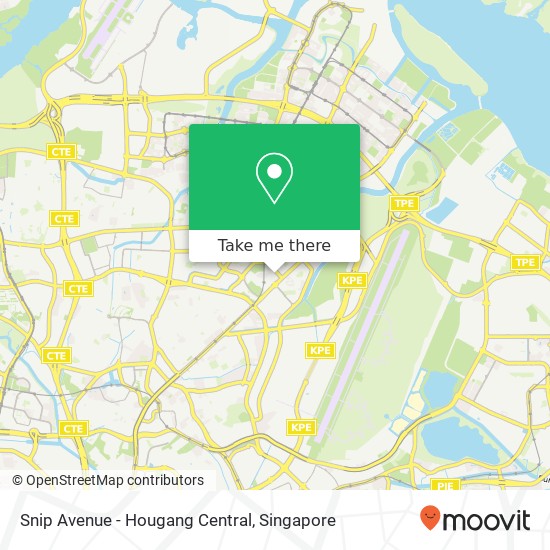 Snip Avenue - Hougang Central地图