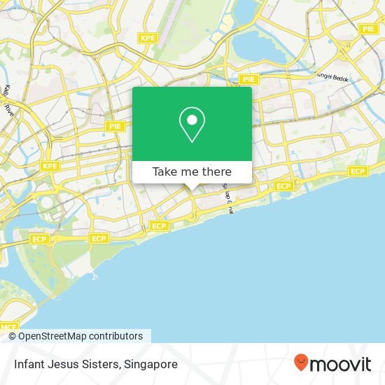 Infant Jesus Sisters map