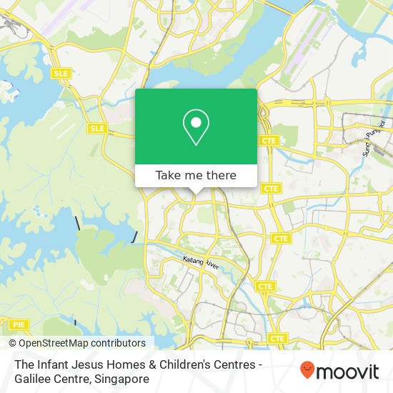 The Infant Jesus Homes & Children's Centres - Galilee Centre map