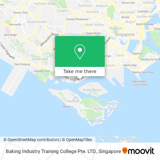 Baking Industry Training College Pte. LTD. map