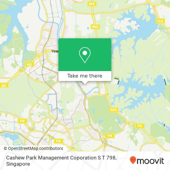 Cashew Park Management Coporation S T 798地图