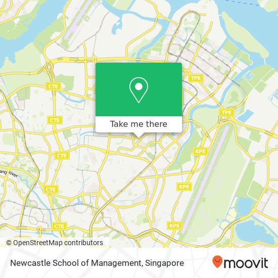 Newcastle School of Management map