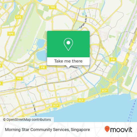 Morning Star Community Services map