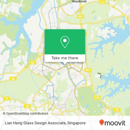 Lian Heng Glass Design Associate map