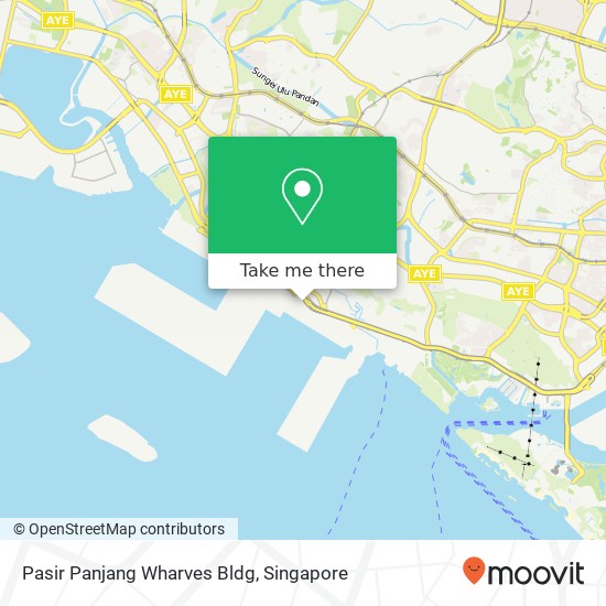 Pasir Panjang Wharves Bldg map