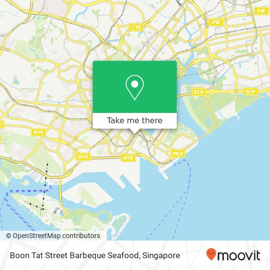 Boon Tat Street Barbeque Seafood map