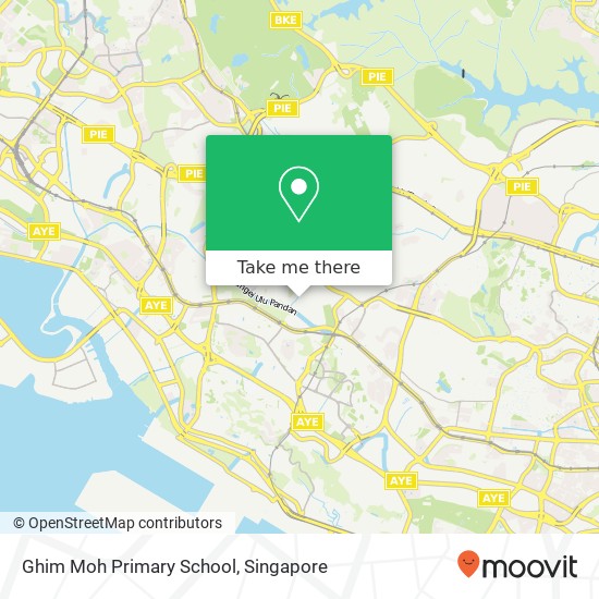 Ghim Moh Primary School map