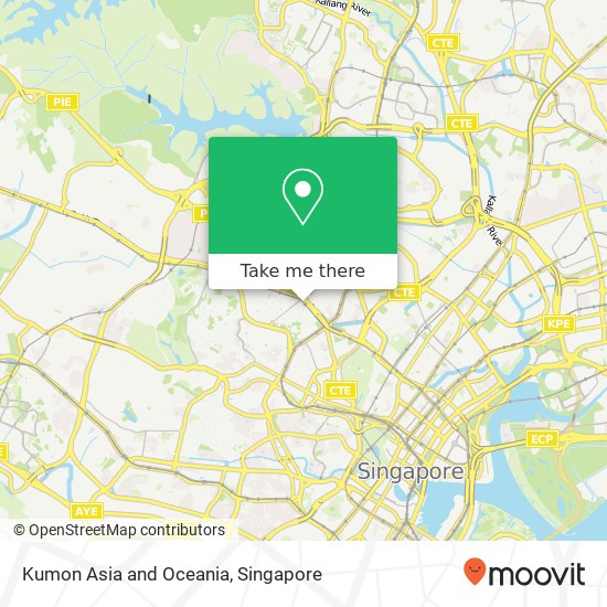 Kumon Asia and Oceania地图