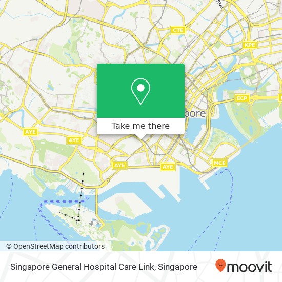Singapore General Hospital Care Link地图