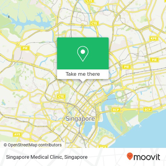 Singapore Medical Clinic地图