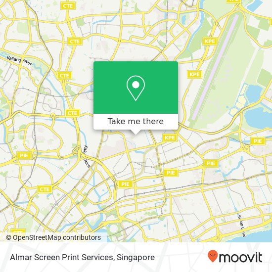 Almar Screen Print Services map