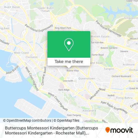 Buttercups Montessori Kindergarten (Buttercups Montessori Kindergarten - Rochester Mall) map