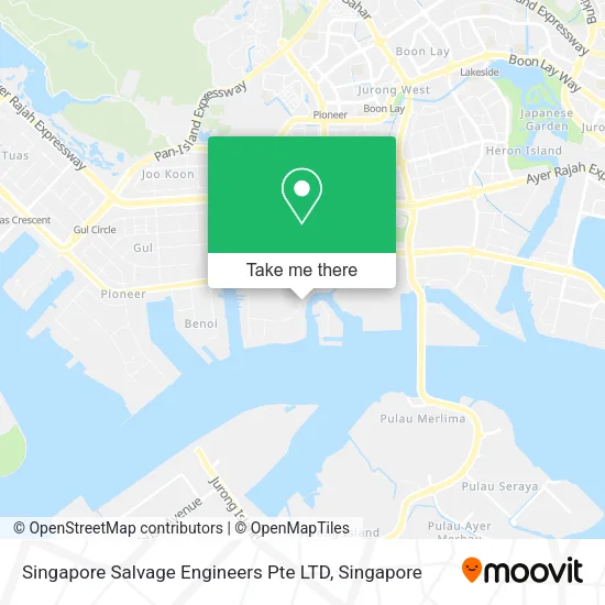 Singapore Salvage Engineers Pte LTD map