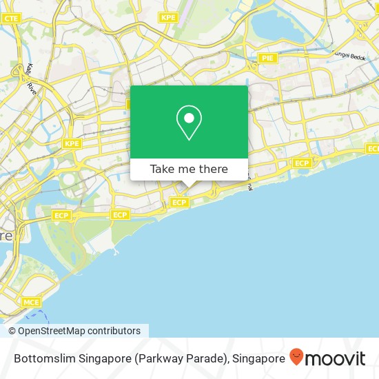 Bottomslim Singapore (Parkway Parade) map