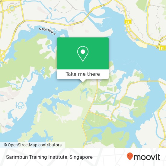 Sarimbun Training Institute map