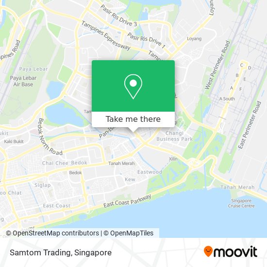 Samtom Trading map