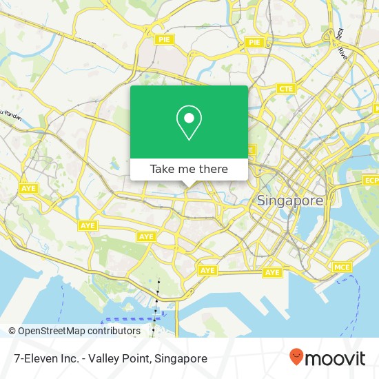 7-Eleven Inc. - Valley Point地图