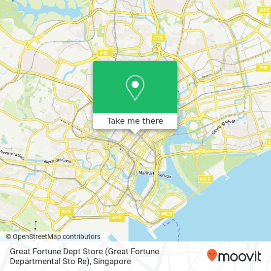 Great Fortune Dept Store (Great Fortune Departmental Sto Re) map