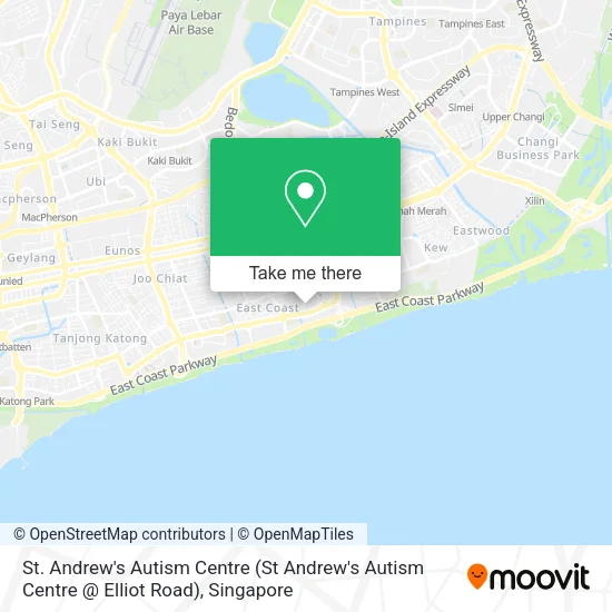 St. Andrew's Autism Centre (St Andrew's Autism Centre @ Elliot Road) map