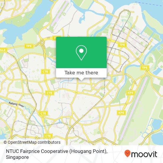 NTUC Fairprice Cooperative (Hougang Point) map