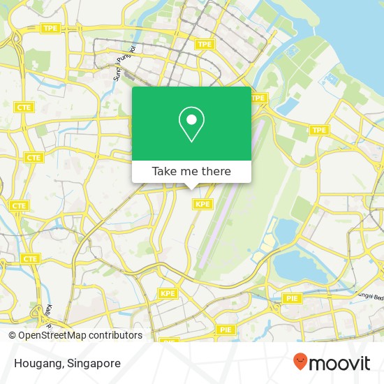 Hougang地图