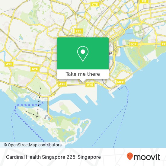 Cardinal Health Singapore 225地图