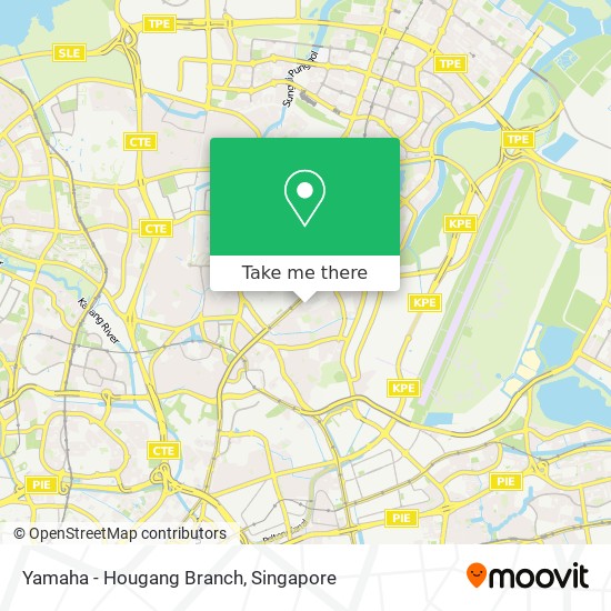 Yamaha - Hougang Branch map