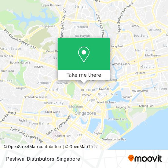 Peshwai Distributors map