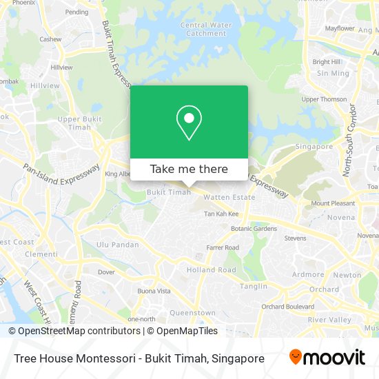 Tree House Montessori - Bukit Timah map