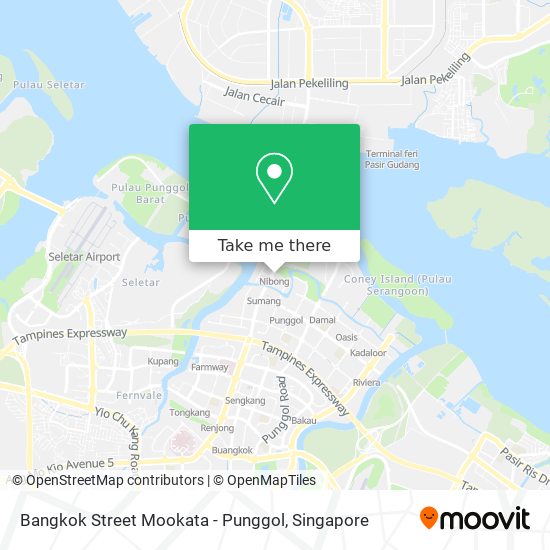 Bangkok Street Mookata - Punggol map