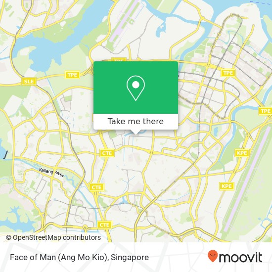 Face of Man (Ang Mo Kio) map