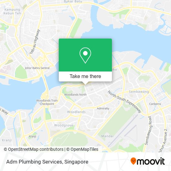 Adm Plumbing Services map