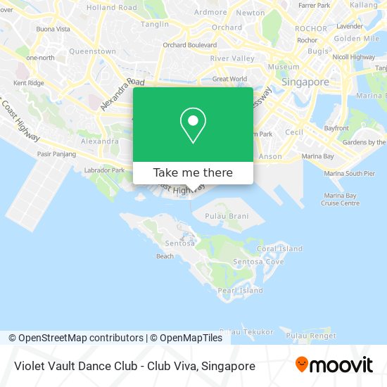 Violet Vault Dance Club - Club Viva地图